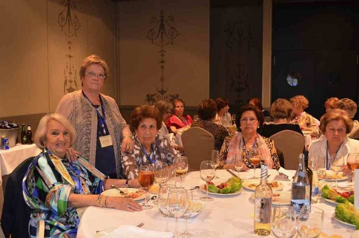 Almuerzo de la asociacion de viudas en Murcia