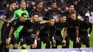 La alineación del PSG frente al Montpellier