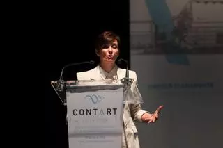 Galería: La ministra de Vivenda, Isabel Rodríguez García, en el congreso de Arquitectura Técnica de Ibiza