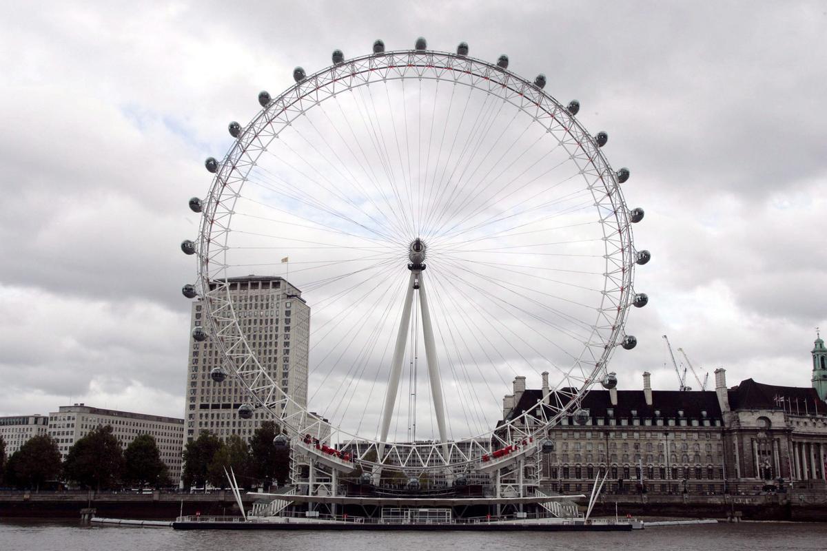 Una de sus grandes atractivos es la noria gigante, london eye