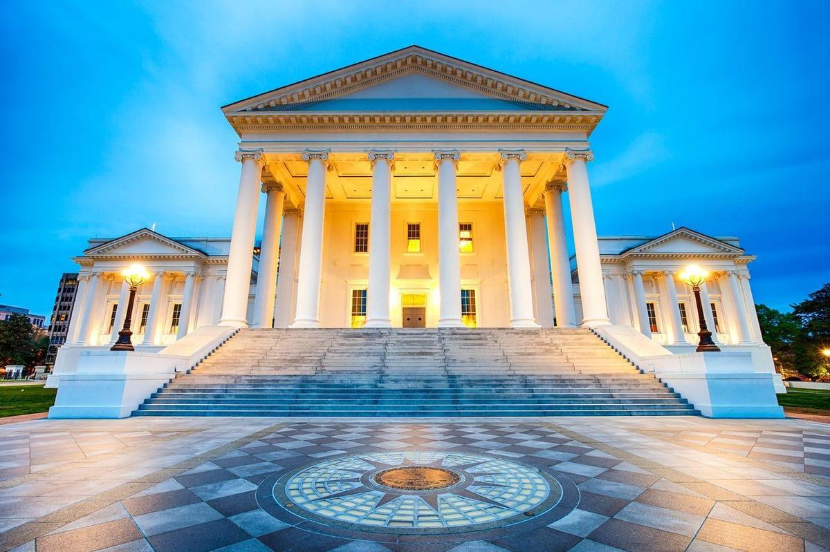 Capitolio Estatal, Richmond, Virginia, Estados Unidos