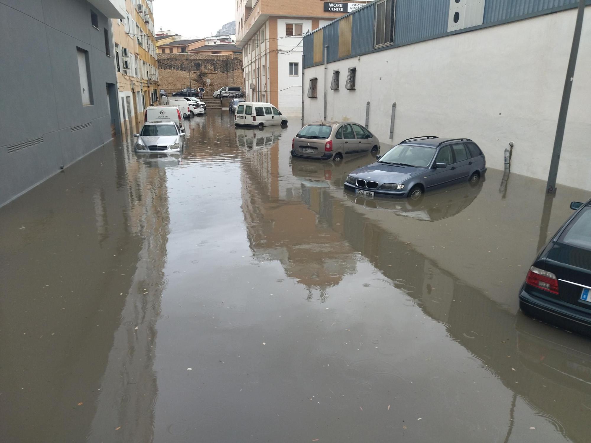 Imágenes de las inundaciones en Dénia y Xàbia