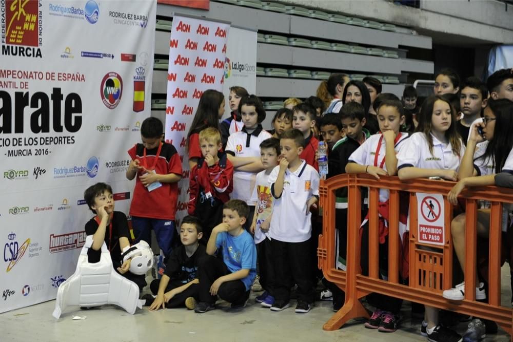 Podium del Campeonato de Kárate