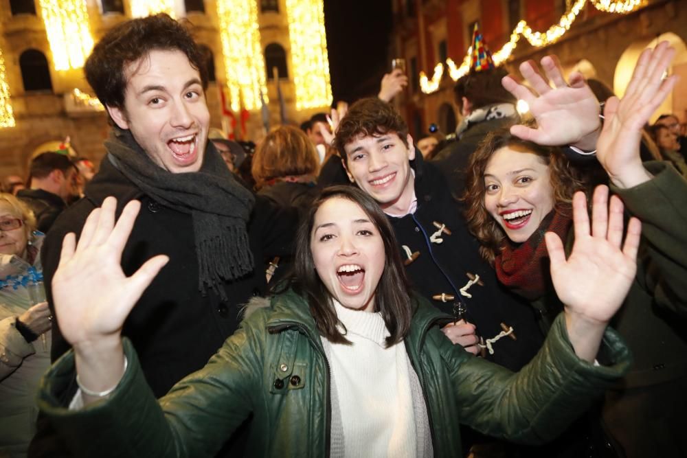 Nochevieja 2019 en Gijón