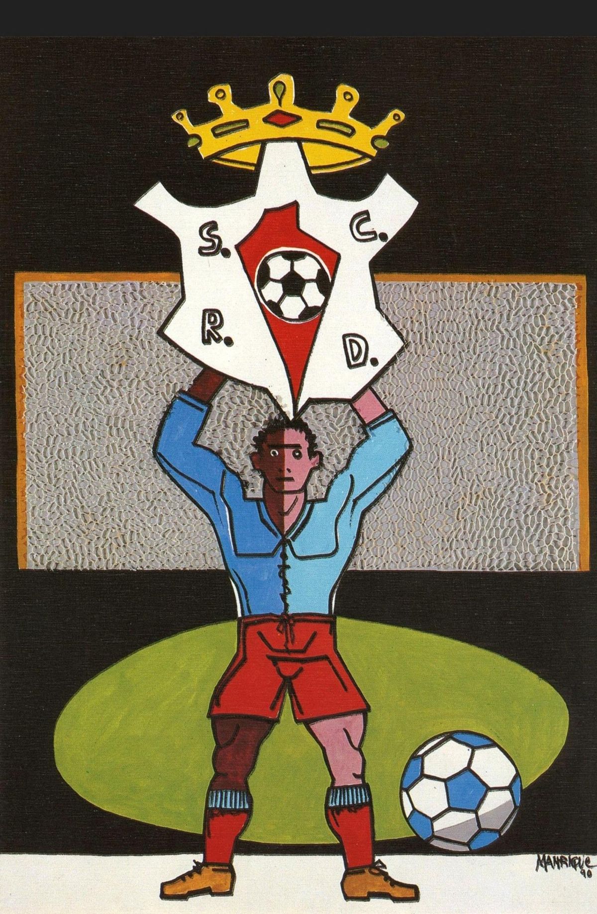 Logotipo creado por César Manrique en 1990 para la Sociedad Torrelavega