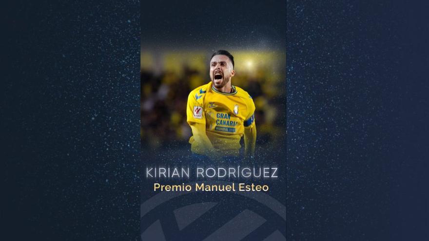 El gran aplauso de la noche en los premios AFE fue para Kirian Rodríguez, Premio Manuel Esteo