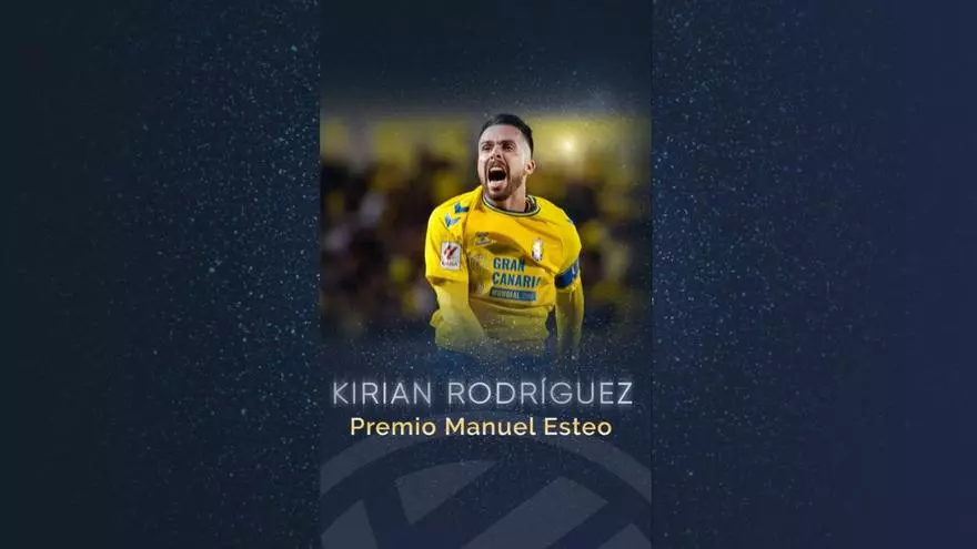 El gran aplauso de la noche en los premios AFE fue para Kirian Rodríguez, Premio Manuel Esteo