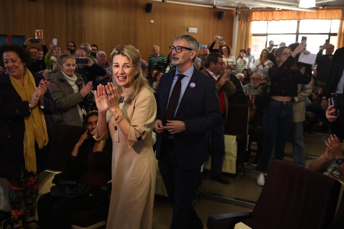 Yolanda Díaz celebra que el acuerdo permite “la garantía de las pensiones en nuestro país”