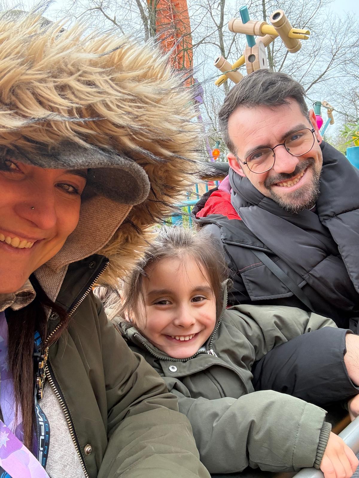 Paula, Samara y Santi.
