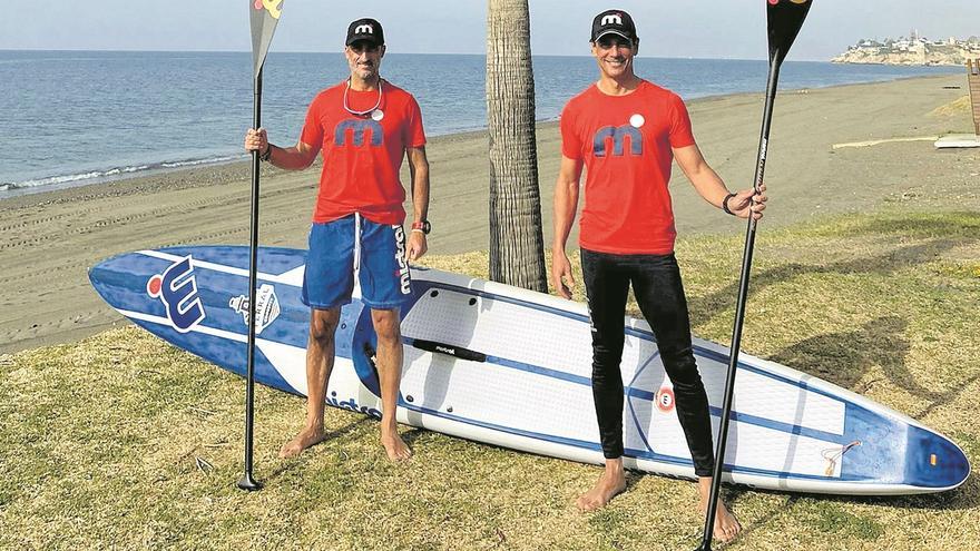 Dos deportistas malagueños promocionarán la Senda Litoral