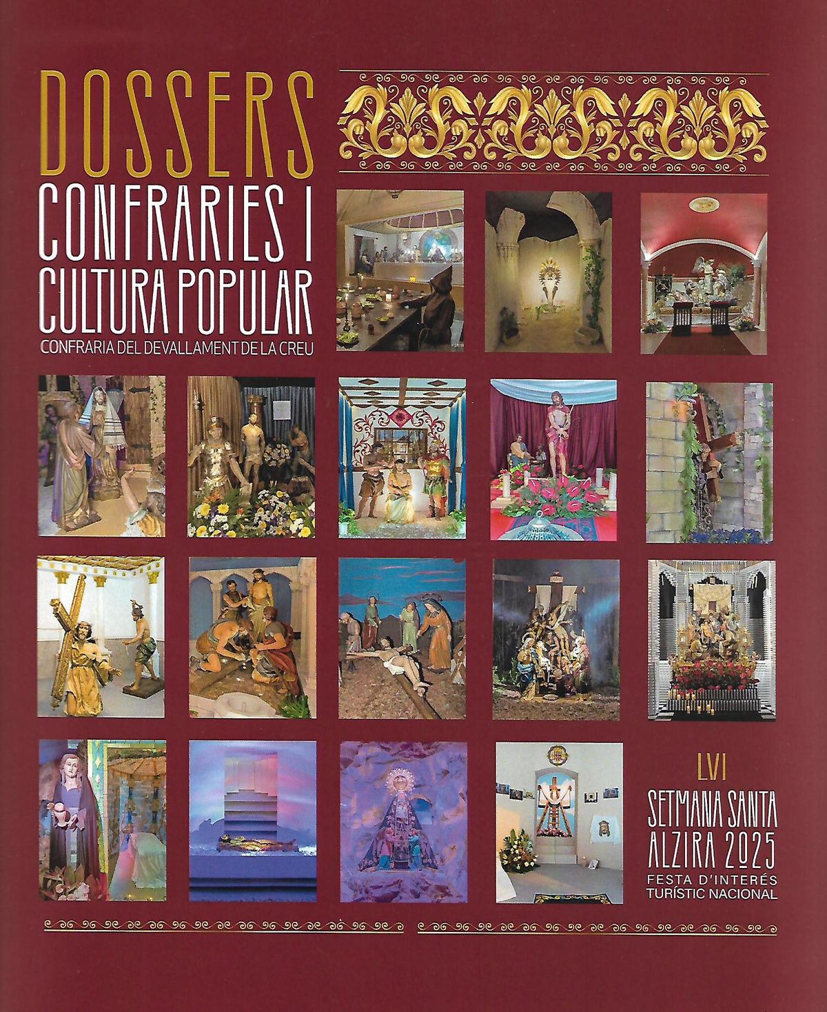 Portada del llibre editat per la confraria del Devallament de la Creu.