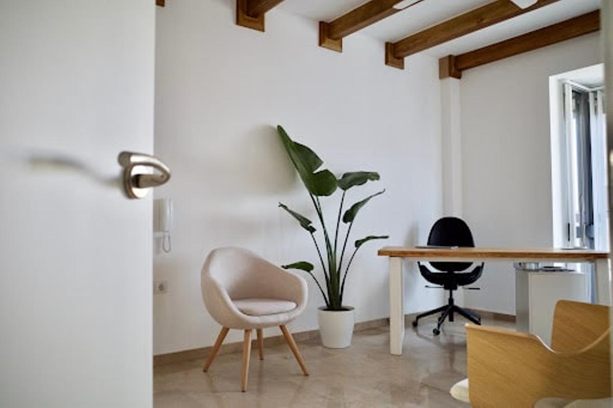 Sala de consulta de un psicólogo.
