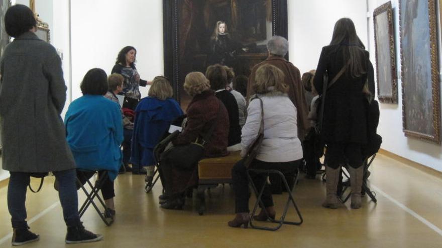 Una visita guiada al Museo de Bellas Artes de Asturias.
