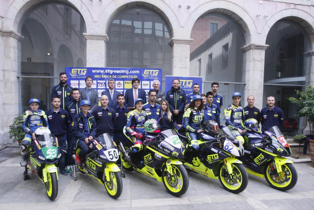 Presentació de l'escuderia gironina ETG Racing