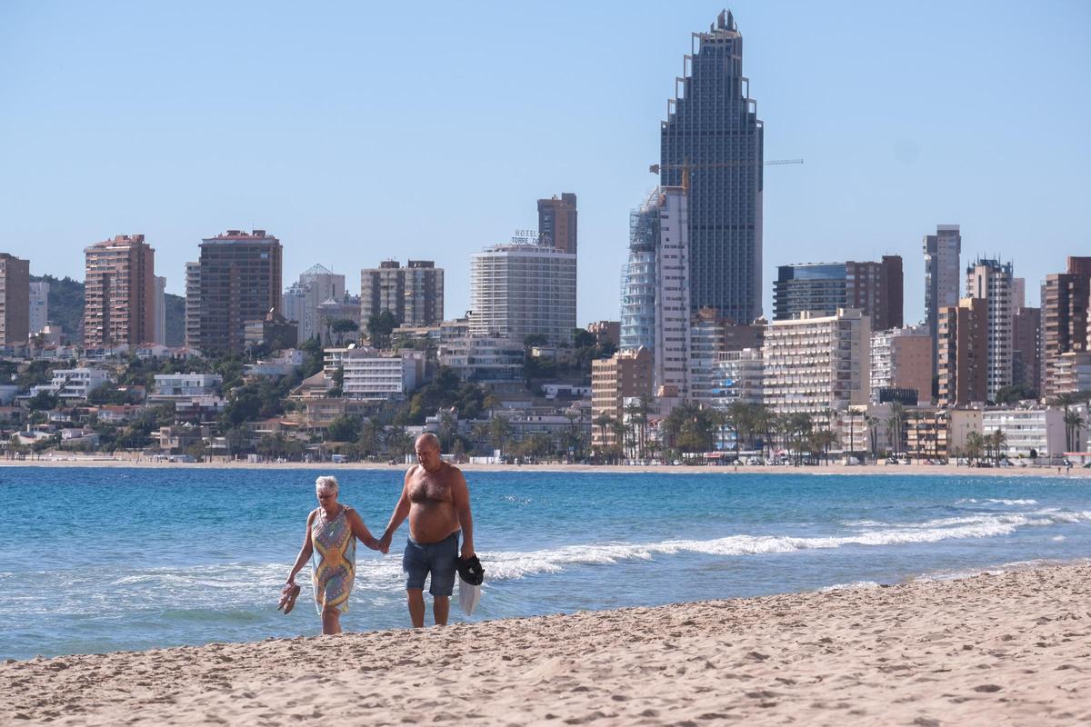 Una imagen de la ciudad de Benidorm.