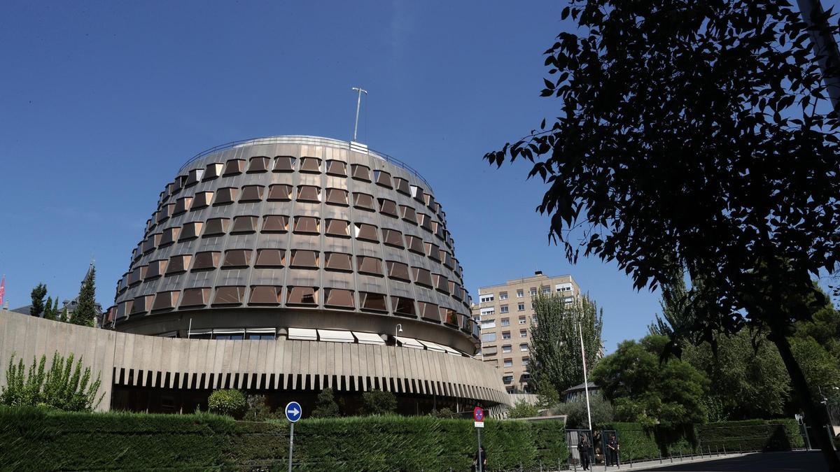 Una imagen de la sede del Tribunal Constitucional.
