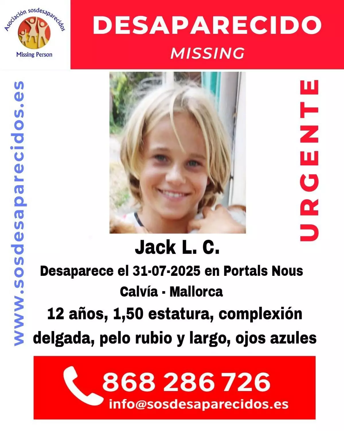 Buscan a un niño de 12 años desaparecido en Calvià en un posible caso de sustracción parental