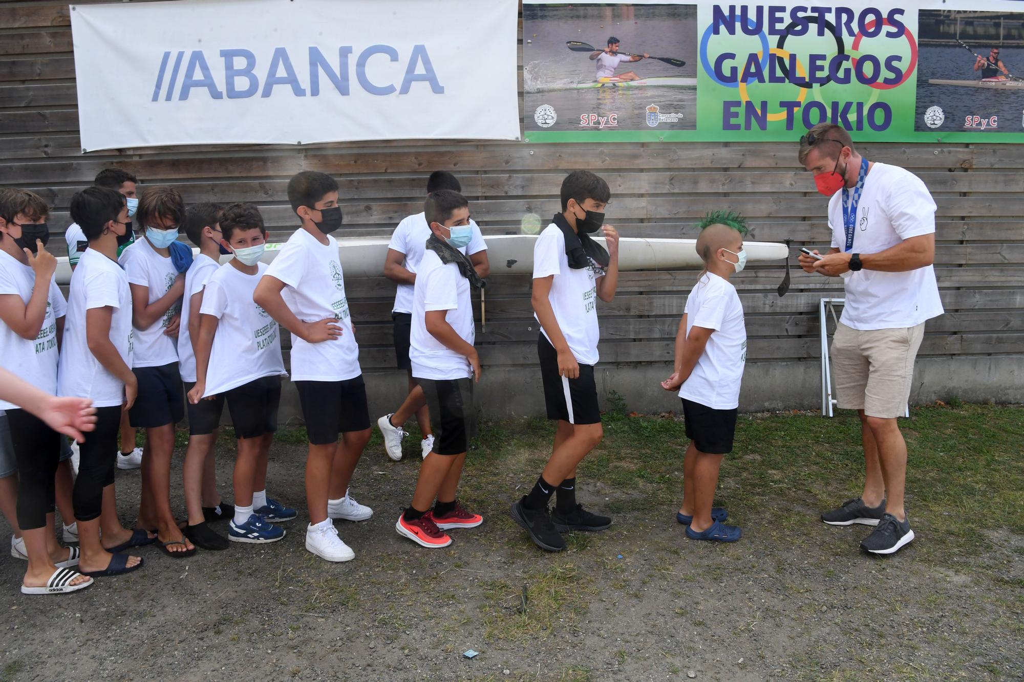 Recibimiento con honores para el subcampeón olímpico Carlos Arévalo