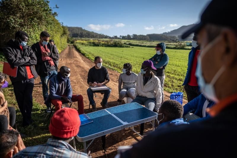 Voluntarias de Educación ayudan a migrantes en Las Raíces