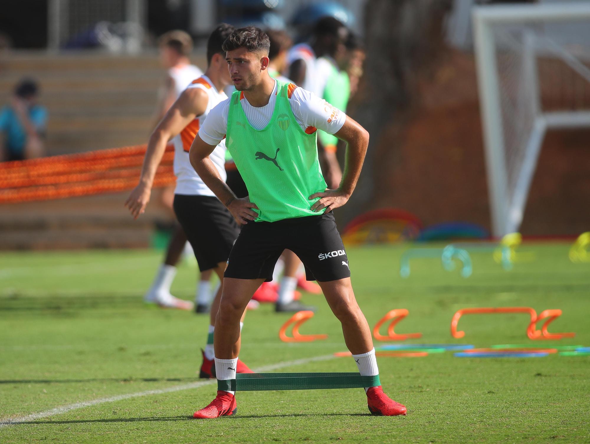 Así ha sido el entrenamiento de hoy del Valencia CF