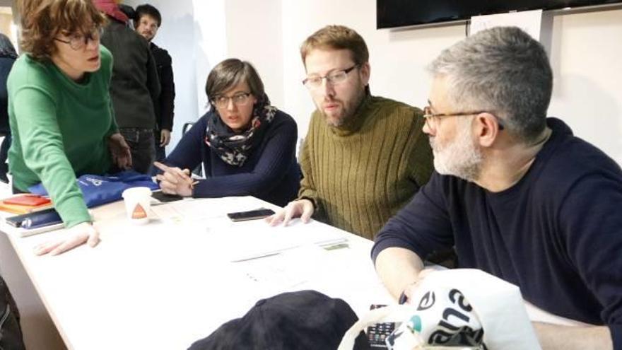 Diputats en la reunió d&#039;ahir del Consell Polític de la CUP