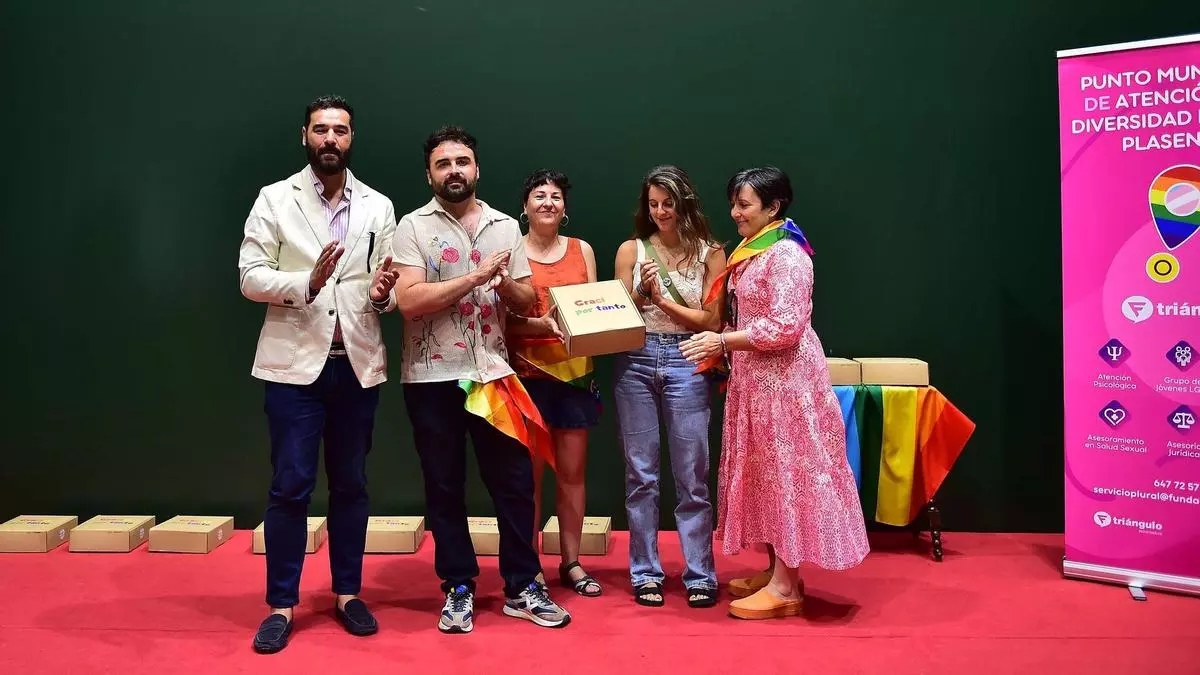 Video  | Acto institucional del Orgullo LGBTI+ en Plasencia