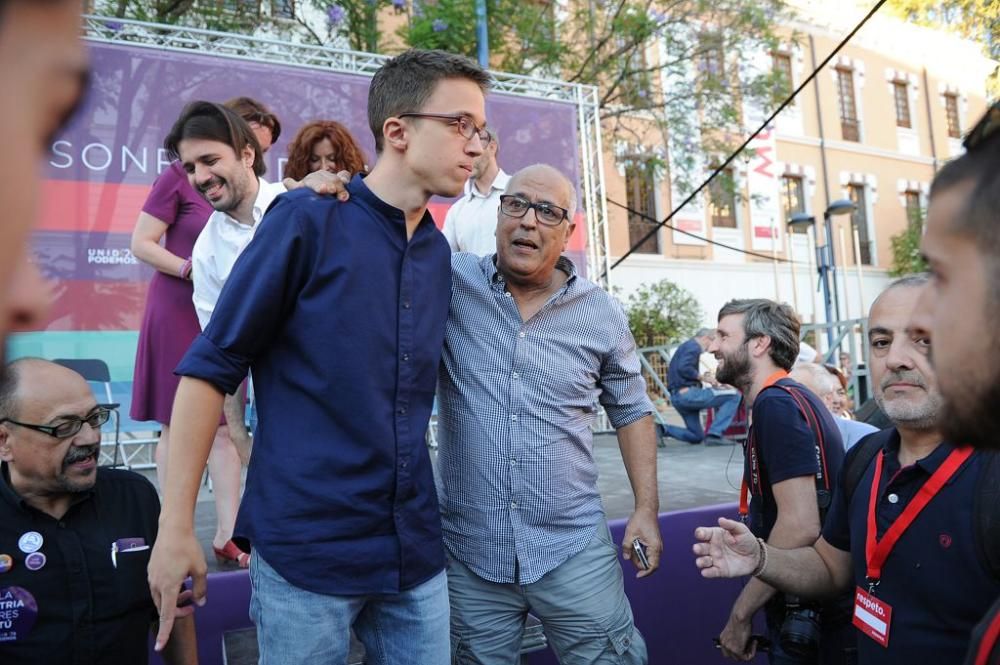 Mitin de Íñigo Errejón en Murcia