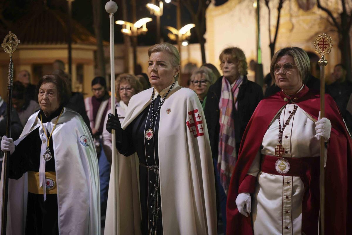 Los momentos más destacados de la Procesión del Silencio en el Port de Sagunt