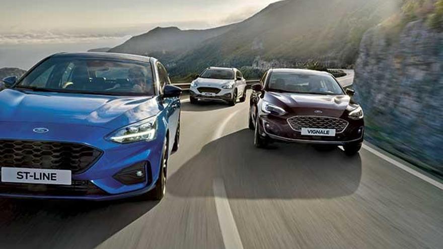 Ford Focus, un auténtico trío de ases