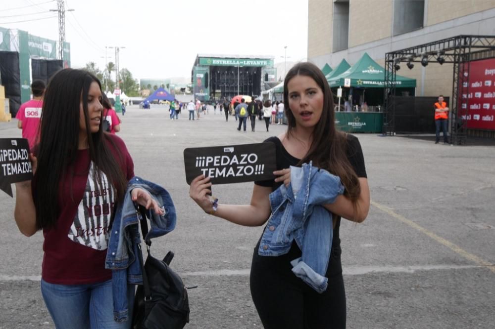 Ambiente en el SOS 4.8 el viernes por la tarde