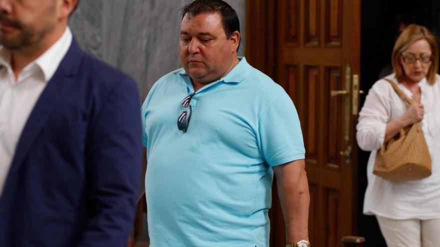 Vicente Fernández en el juicio del pasado año.