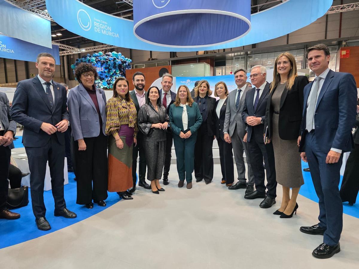 Parte de la representación regional desplazada a FITUR.