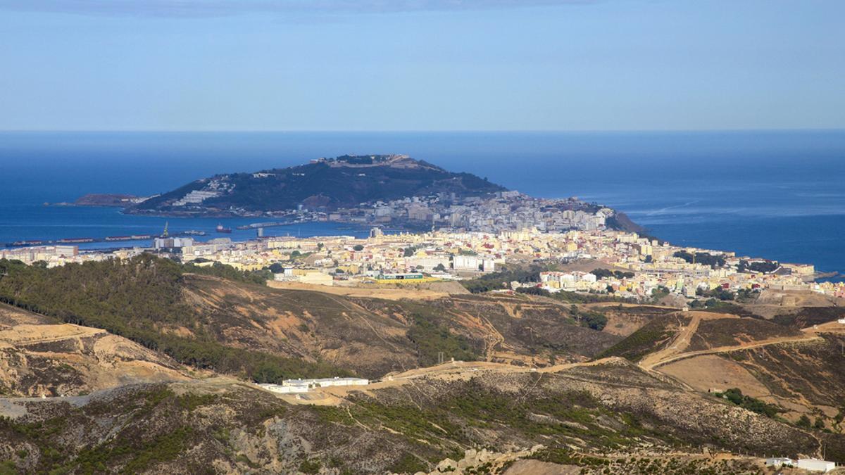 La ciudad de Ceuta.