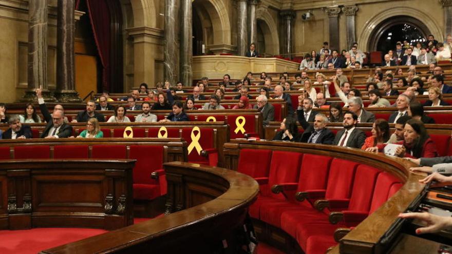 El ple de la cambra catalana.