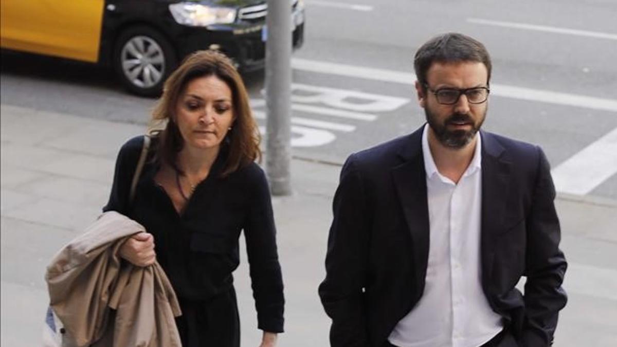 El exdirector de los Mossos, Manel Prat, a su llegada al juicio por el caso Ester Quintana.