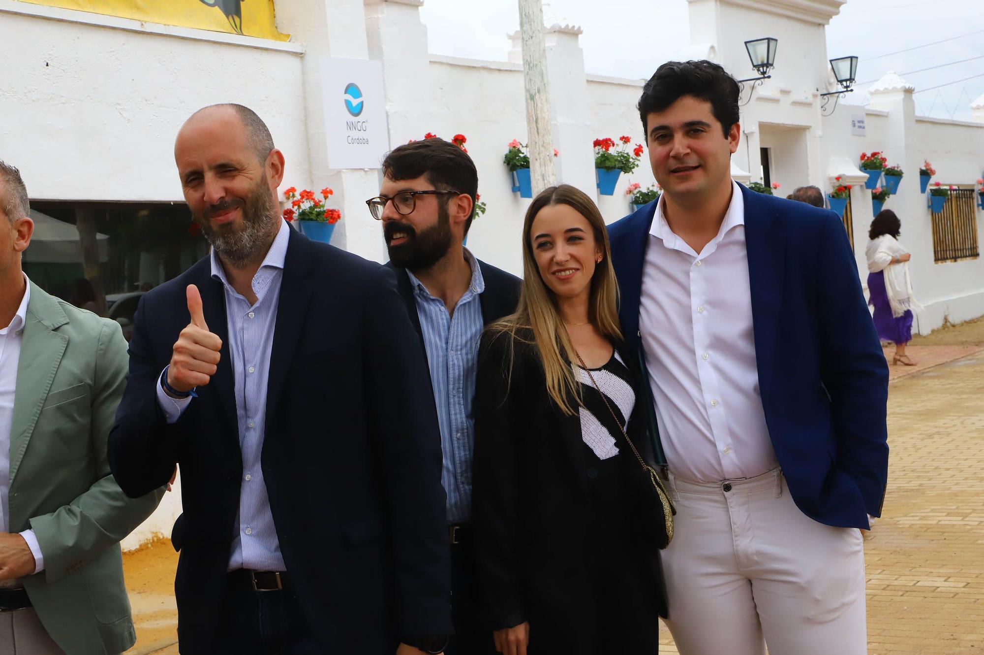 Recepción del Partido Popular en la caseta La Despechá