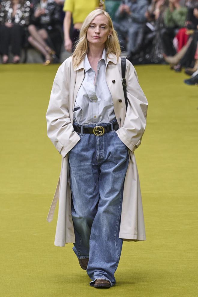 Detalle del desfile de Gucci