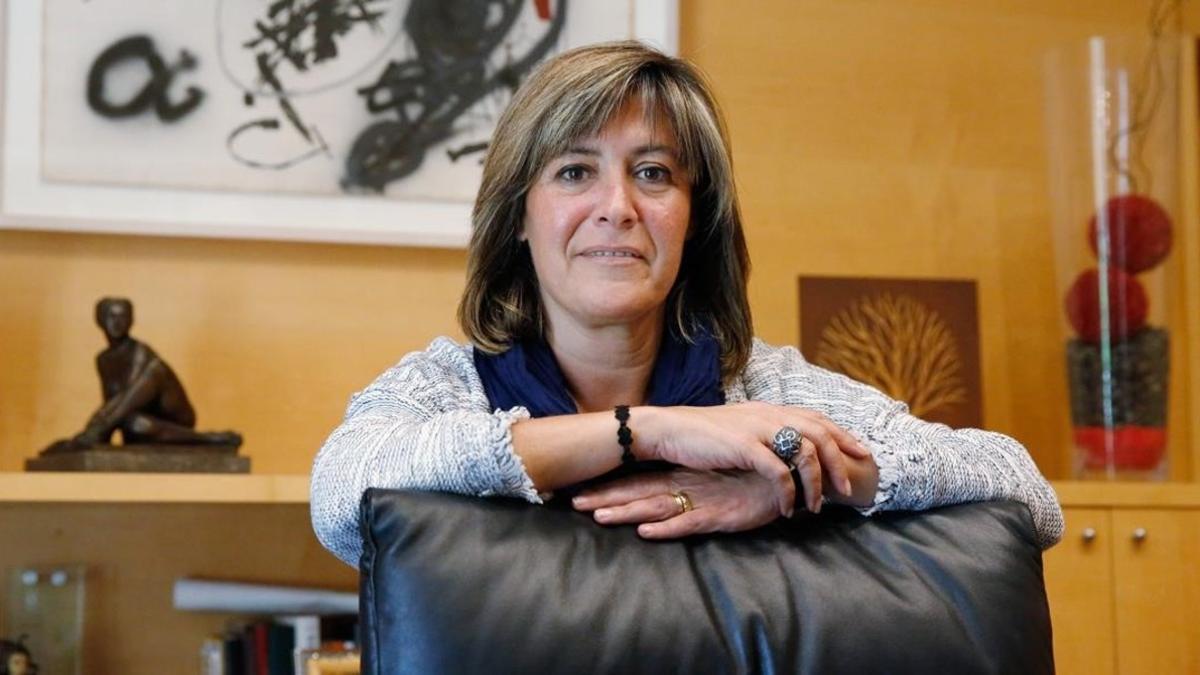 Núria Marin, alcaldesa de L'Hospitalet de Llobregat