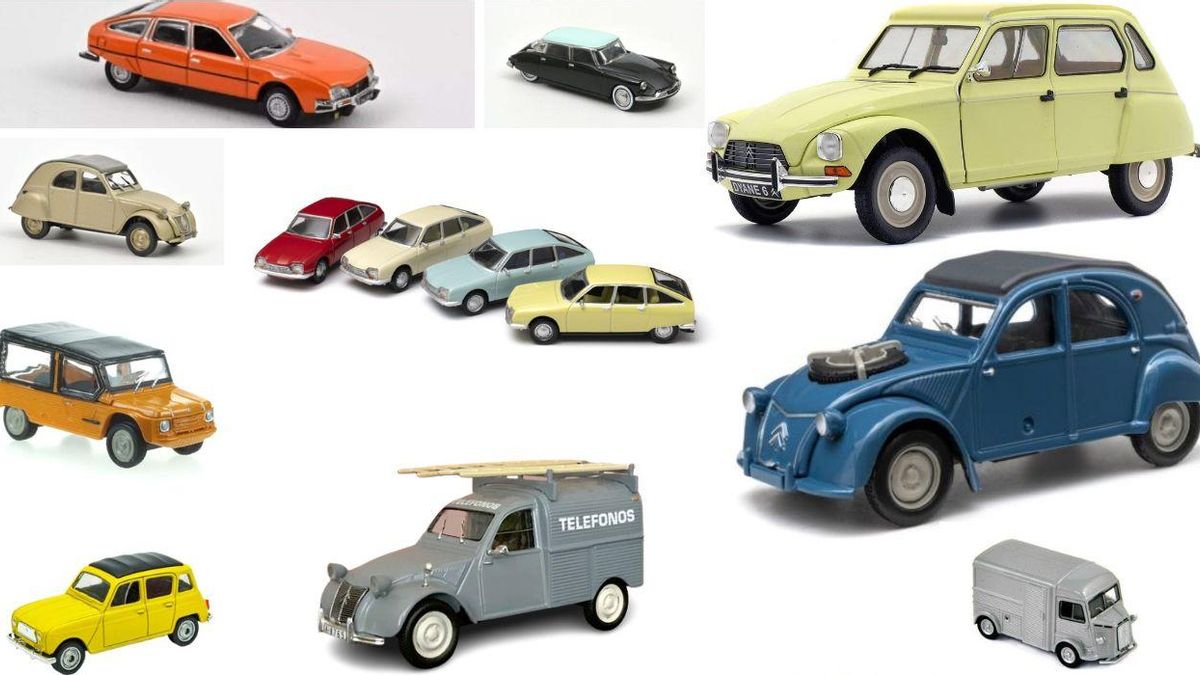 MINIATURAS DE CITROËN DE LOS AÑOS 70 Y 80