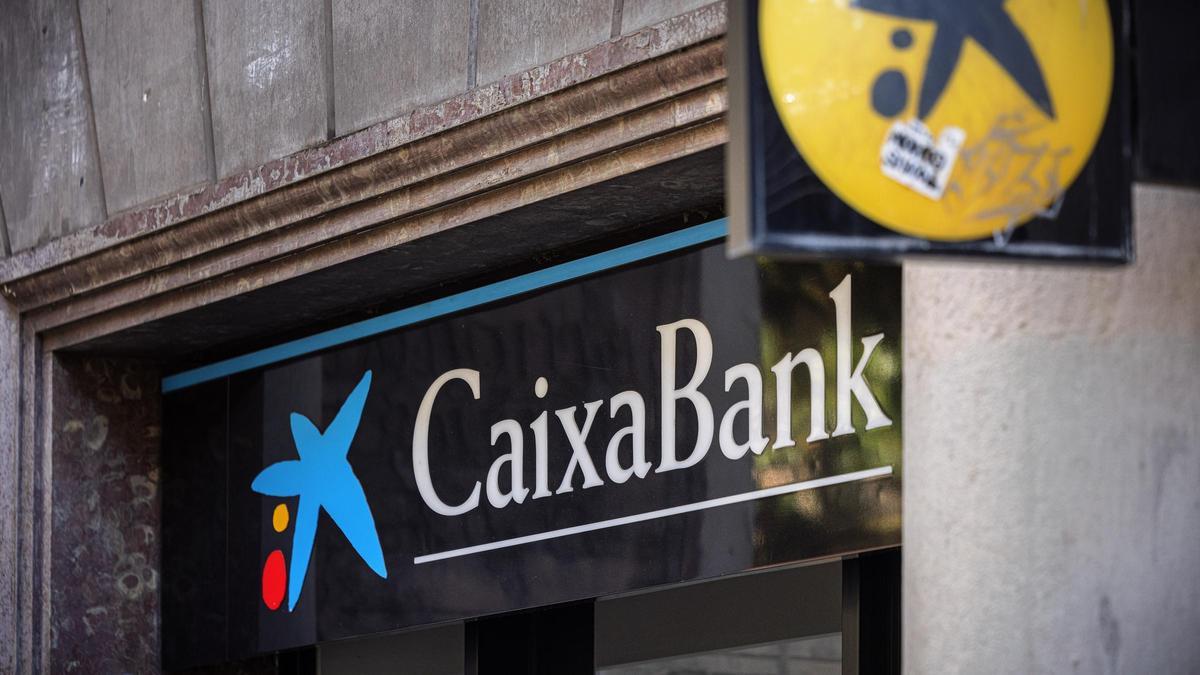Una sucursal bancària de CaixaBank.