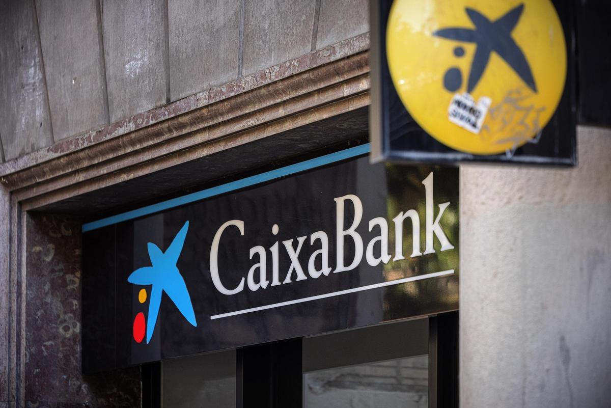 Una sucursal bancària de CaixaBank.