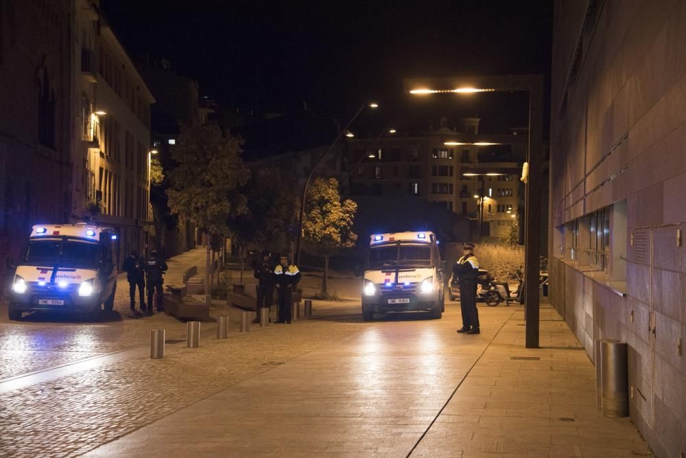 Manifestació contra la sentència de la violació a