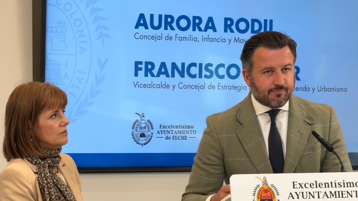 Ruz y Rodil, dando cuenta de la liquidación del presupuesto de Elche en 2024