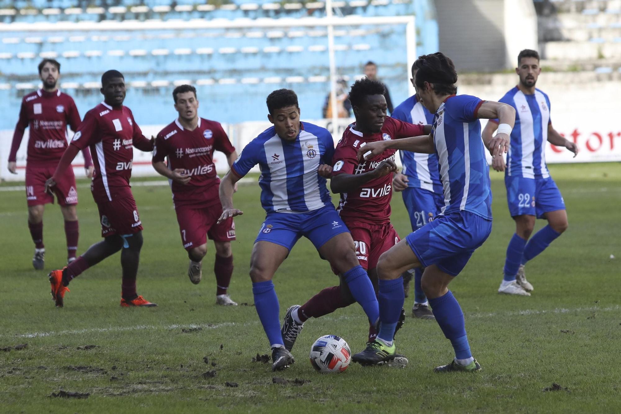 Real Avilés-Avilés Stadium en el Suárez Puerto (3-0)