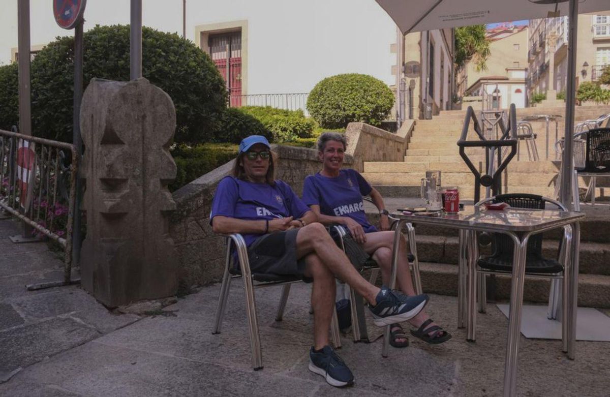Los navarros Javier de Cosme y Cristina Remírez. | Roi Cruz