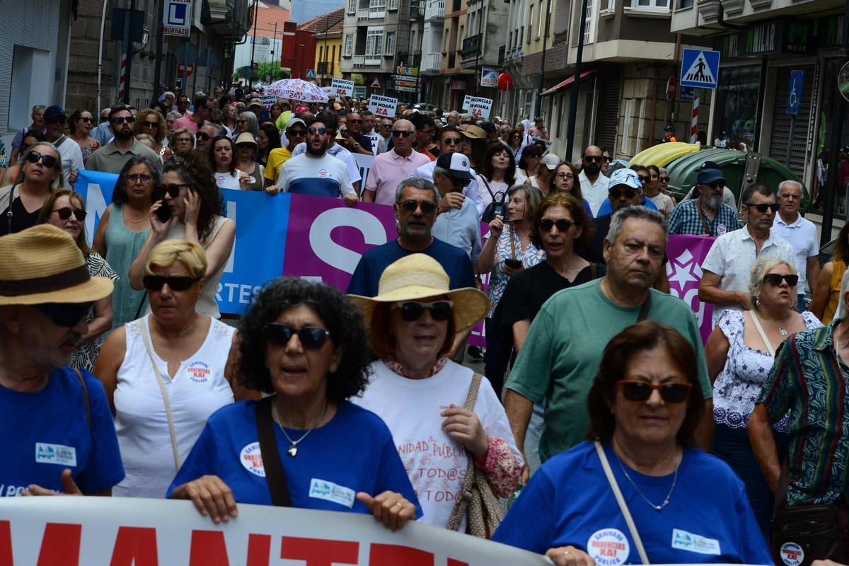 La manifestación por el PAC de Moaña, en imágenes La manifestación por el PAC de Moaña, en imágenes