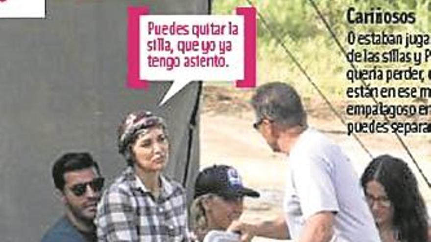 Miguel y Paula, juntos hasta trabajando