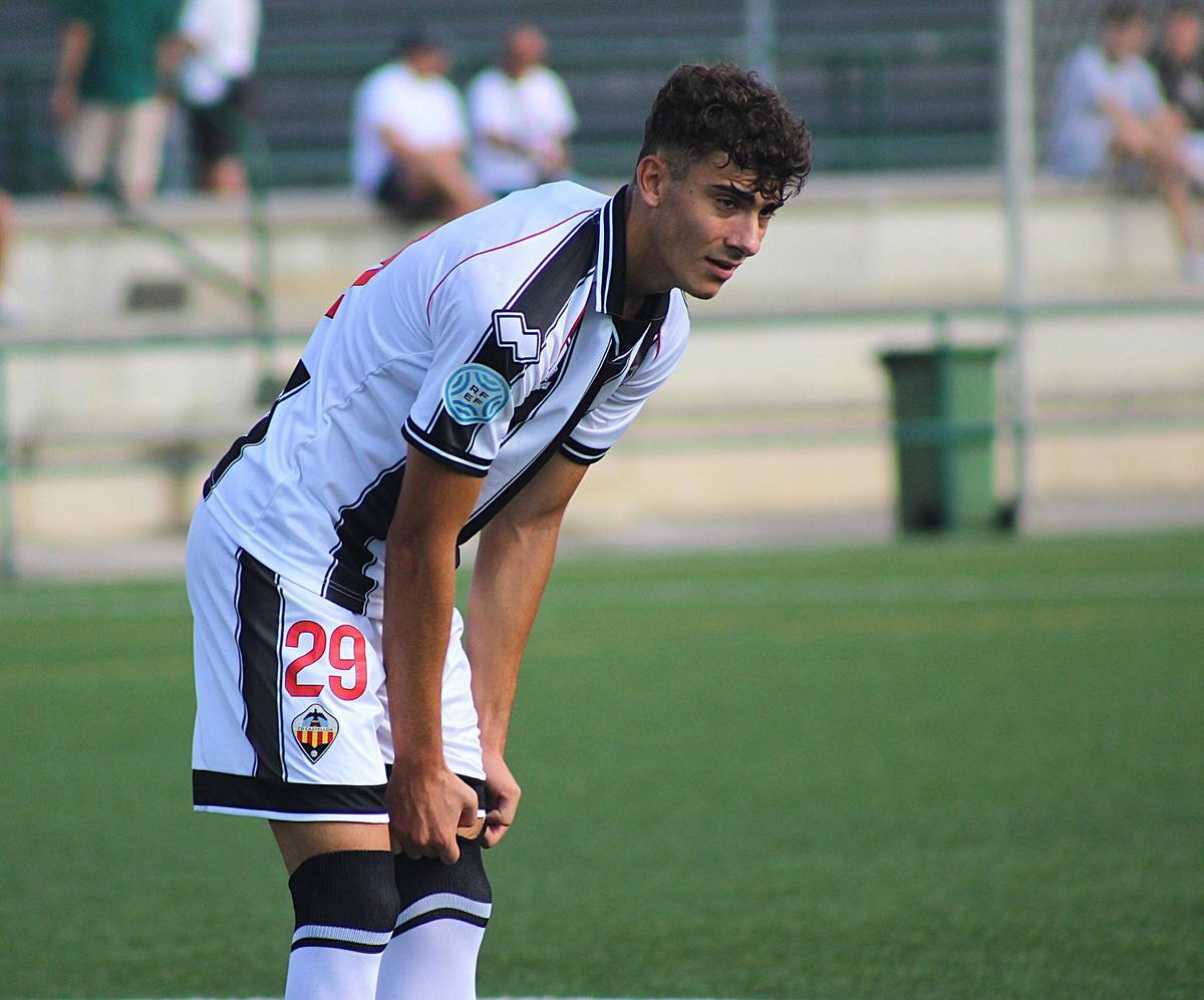 Fran Santamaría, jugador de las categorías inferiores del Castellón.