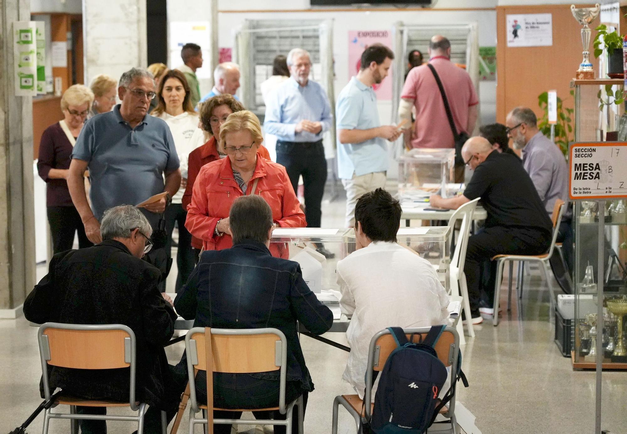 Las imágenes de la jornada electoral del 28M en Castellón