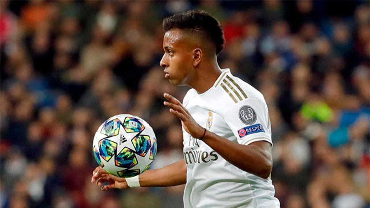 Rodrygo, sobresaliente en la élite